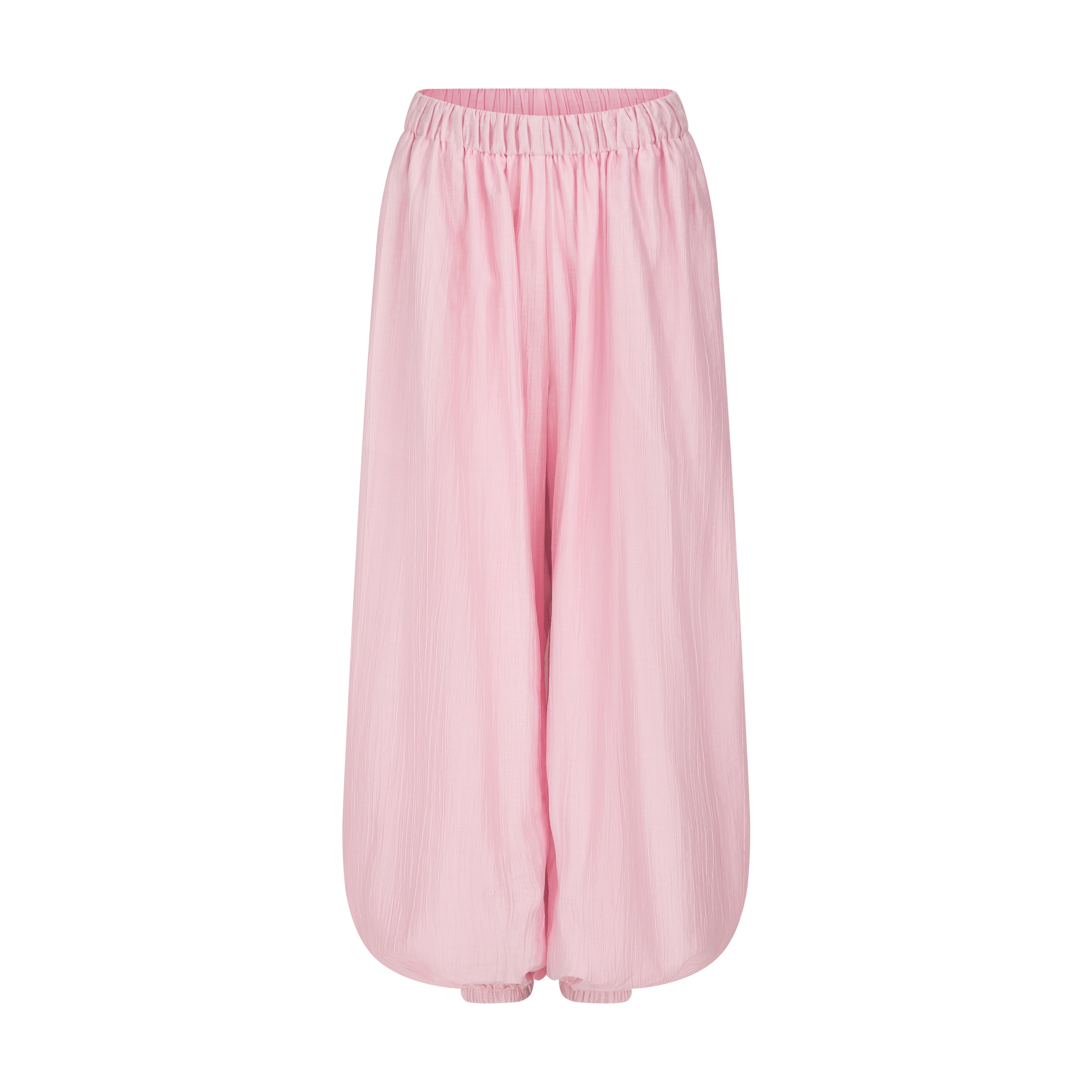 Traces of Wind & Pleated Light – Vest + Harem Pants Set